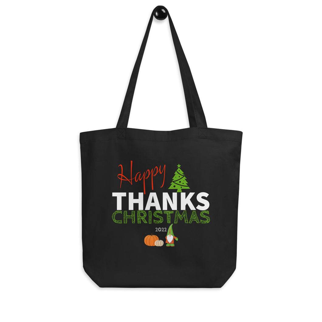 Happy Thanks Christmas Eco Tote Bag