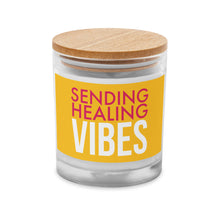 Load image into Gallery viewer, Sending Healing Vibes Glass jar Candle
