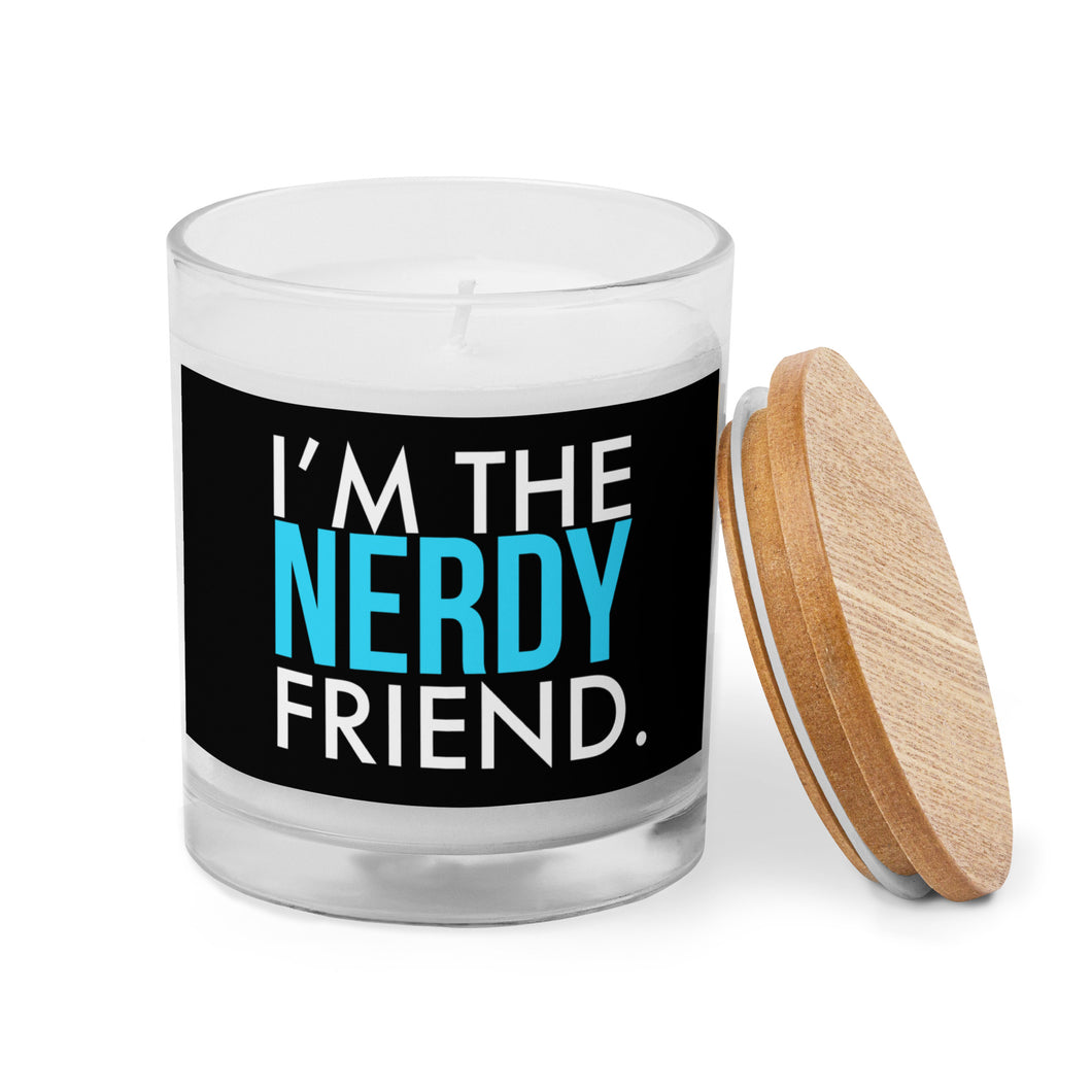 Nerdy Friend Glass Jar Candle