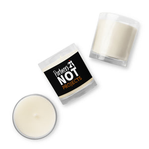 Partners Not Projects Glass Jar Soy Wax Candle