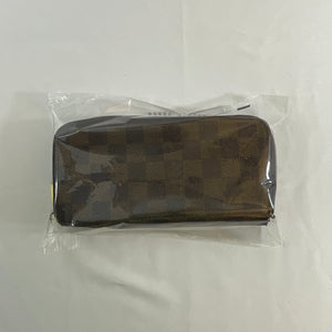 Designer Brown Checkered Ladies' Wallet