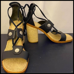 Designer Summer Sandal High Heels Size 6