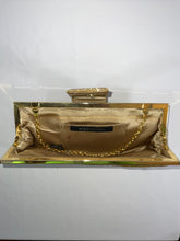 Load image into Gallery viewer, Gold Detailed Designer Clutch