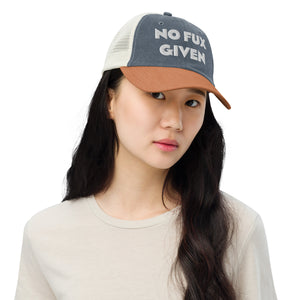 No Fux Given Pigment-Dyed Hat