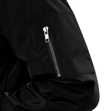 Load image into Gallery viewer, VIBES (Back Embroidery) Premium Recycled Bomber Jacket