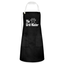 Load image into Gallery viewer, The Grillmaster Artisan Apron - black/white