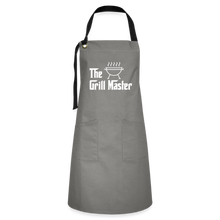 Load image into Gallery viewer, The Grillmaster Artisan Apron - gray/black