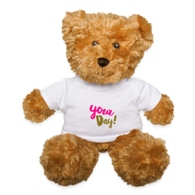 Load image into Gallery viewer, Today Is Your Day Teddy Bear - white