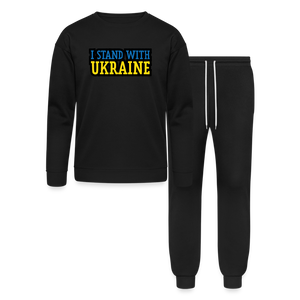 I Stand With Ukraine Lounge Wear Se - black
