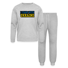 Load image into Gallery viewer, I Stand With Ukraine Lounge Wear Se - heather gray