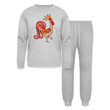 Load image into Gallery viewer, King Rooster Lounge Wear Set - heather gray