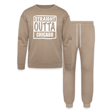 Load image into Gallery viewer, Straight Outta Chicago Lounge Wear Set - tan