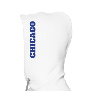Chicago Bud Space Masculine Cut Premium Hoodie - white