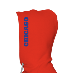 Chicago Bud Space Masculine Cut Premium Hoodie - red