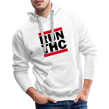 Load image into Gallery viewer, Run THC Masculine Cut Premium Hoodie - white