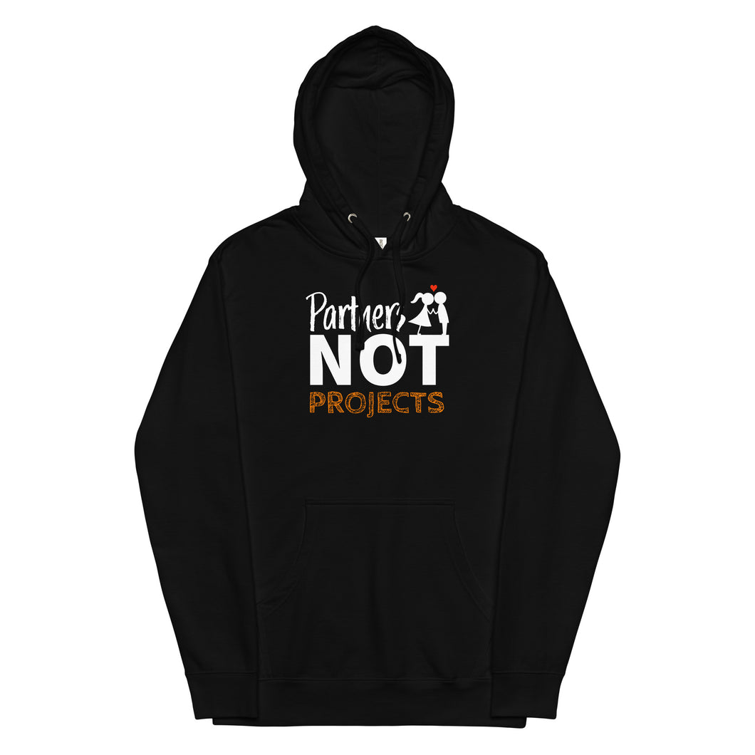 Partners Not Projects Unisex Midweight Hoodie