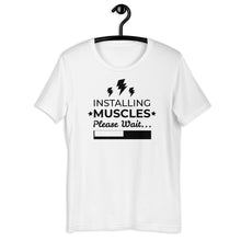 Load image into Gallery viewer, Intstaling Muscles Unisex Tee