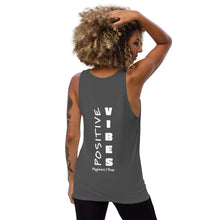 Load image into Gallery viewer, Positive Vibes [Back Print] Unisex Tank Top