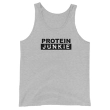 Load image into Gallery viewer, Protein Junkie Unisex Tank Top