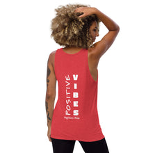 Load image into Gallery viewer, Positive Vibes [Back Print] Unisex Tank Top