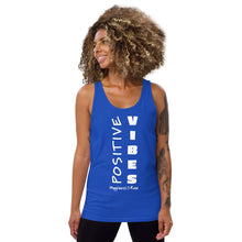 Load image into Gallery viewer, Positive Vibes Unisex Tank Top