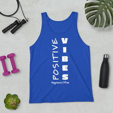 Load image into Gallery viewer, Positive Vibes Unisex Tank Top