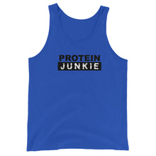 Load image into Gallery viewer, Protein Junkie Unisex Tank Top