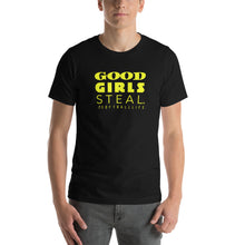 Load image into Gallery viewer, Good Girls Steal Softball Life Unisex Tee