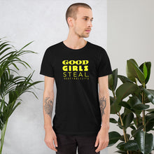 Load image into Gallery viewer, Good Girls Steal Softball Life Unisex Tee