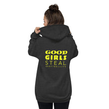 Load image into Gallery viewer, Good Girls Steal Softball Life [Back Print] Zip Hoodie