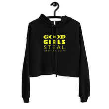 Load image into Gallery viewer, Good Girls Steal Softball Life Crop Hoodie