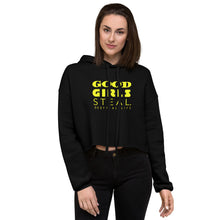 Load image into Gallery viewer, Good Girls Steal Softball Life Crop Hoodie