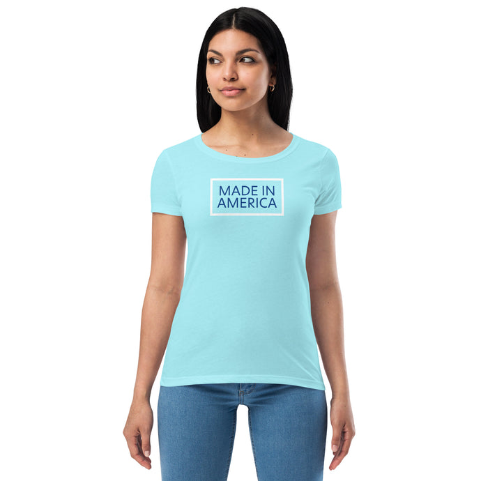Made In America Women’s Fitted Tee
