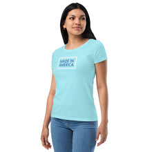 Load image into Gallery viewer, Made In America Women’s Fitted Tee