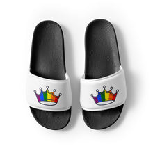 Load image into Gallery viewer, Rainbow Crown Women&#39;s Slides
