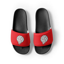 Load image into Gallery viewer, Melting Volleyball Red Women&#39;s Slides