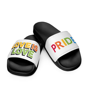 Love Is Love Pride Women's Slides