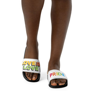 Love Is Love Pride Women's Slides
