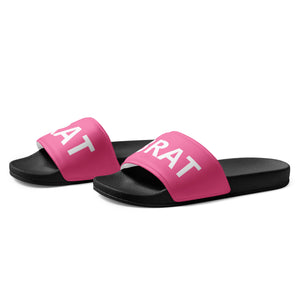 BRAT Cotton Candy Pink Women's Slides