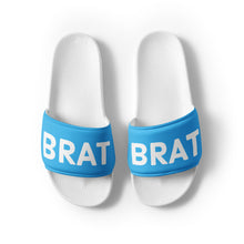 Load image into Gallery viewer, BRAT Cotton Candy Blue Women&#39;s Slides