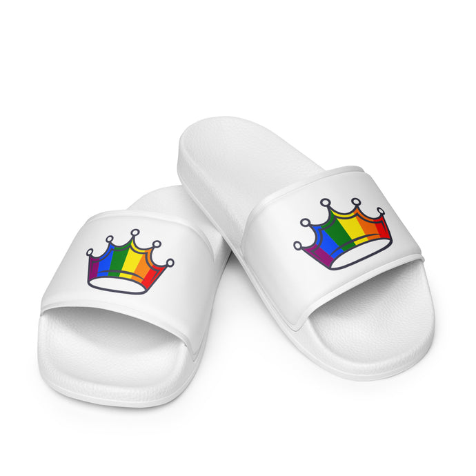 Rainbow Crown Women's Slides