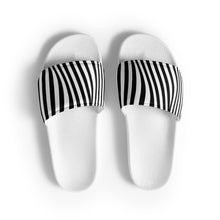 Load image into Gallery viewer, Zebra Striped Women&#39;s Slides